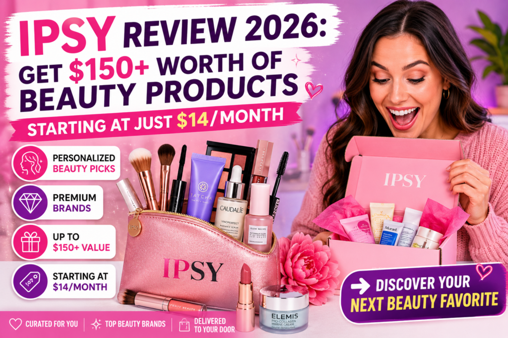 Ipsy Review 2026: Is This Beauty Subscription Box Really Worth It? Here’s Why Millions of Beauty Lovers Say Yes