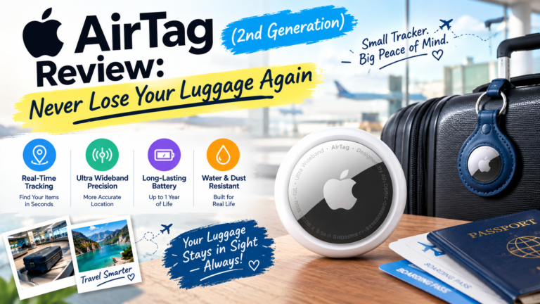 Apple AirTag (2nd Generation) Review: Never Lose Your Luggage Again