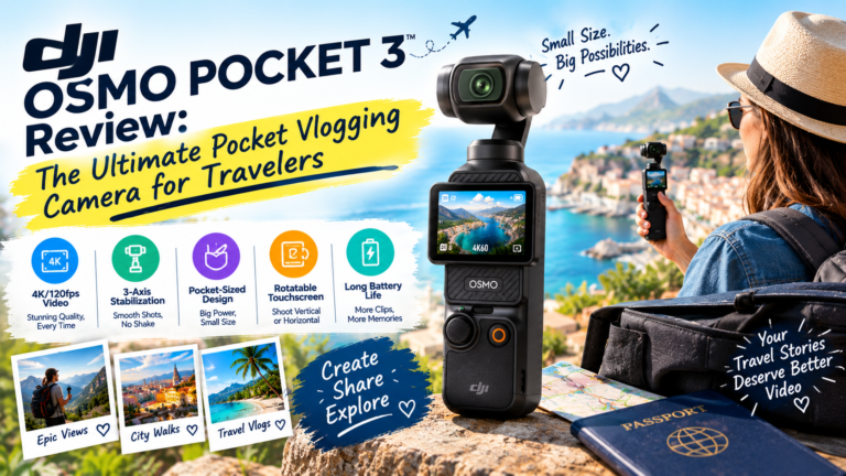 DJI Osmo Pocket 3 Review: The Ultimate Pocket Vlogging Camera for Travelers