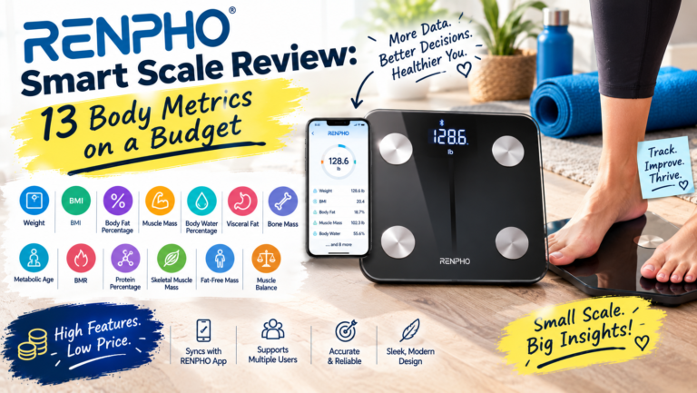 RENPHO Smart Scale Review: 13 Body Metrics on a Budget