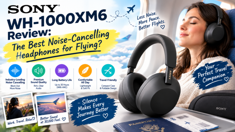 Sony WH-1000XM6 Review: The Best Noise-Cancelling Headphones for Flying?
