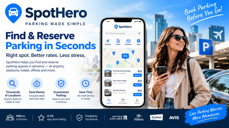 SpotHero Review 2026: Is It the Easiest Way to Reserve Cheap Parking Near You?